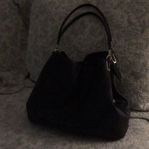 Navy Blue Coach purse